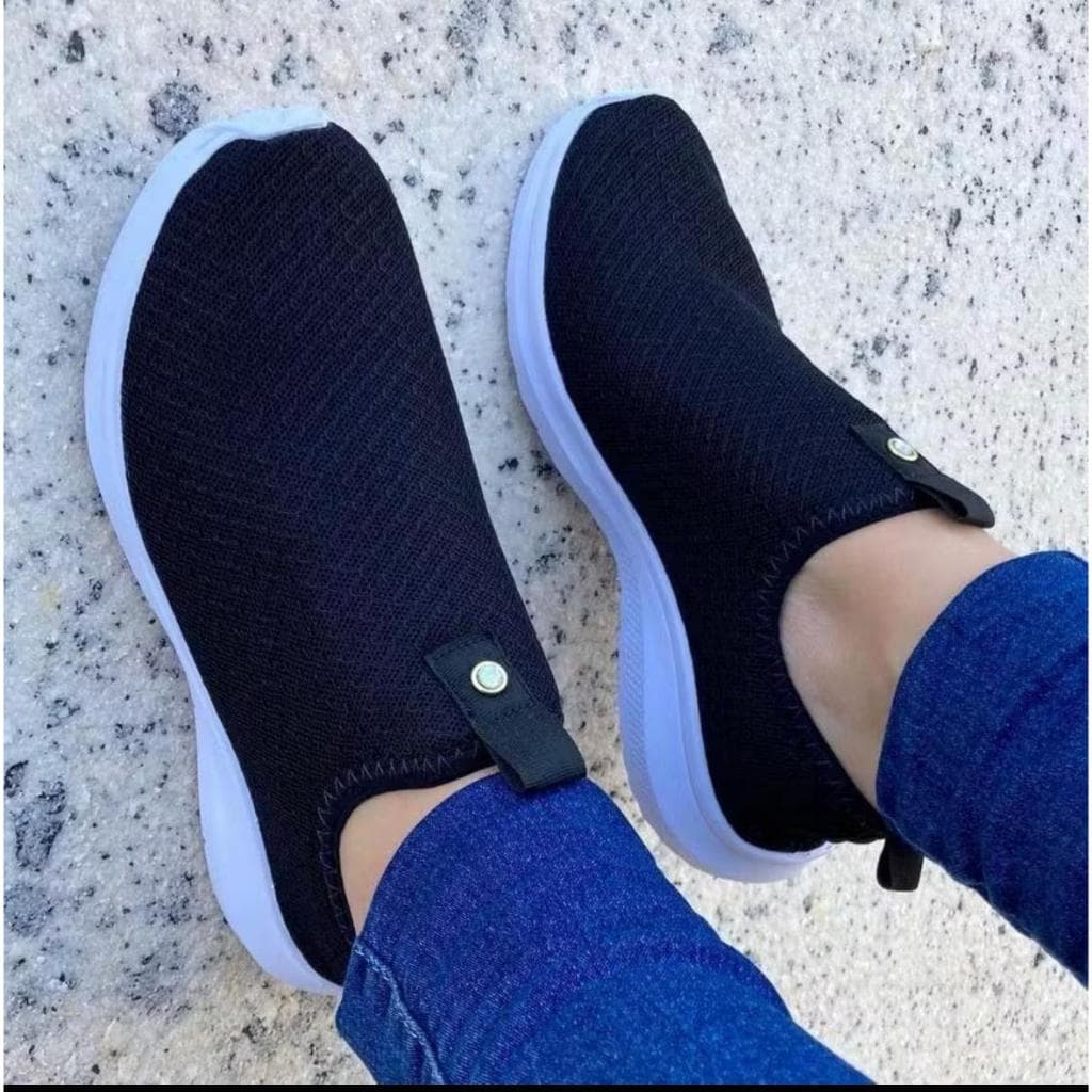 Tenis Feminino Meia - Sapato De Ginastica feminino Meia Confortavel Leve