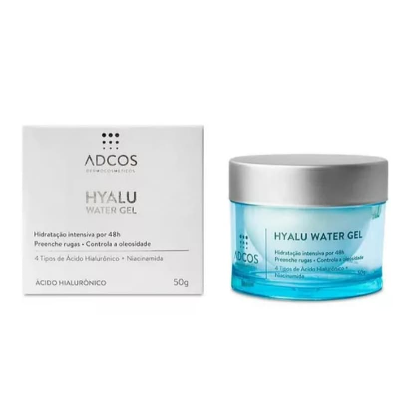 Adcos Hyalu Water Gel Anti-idade 50g - Hidratação Intensiva