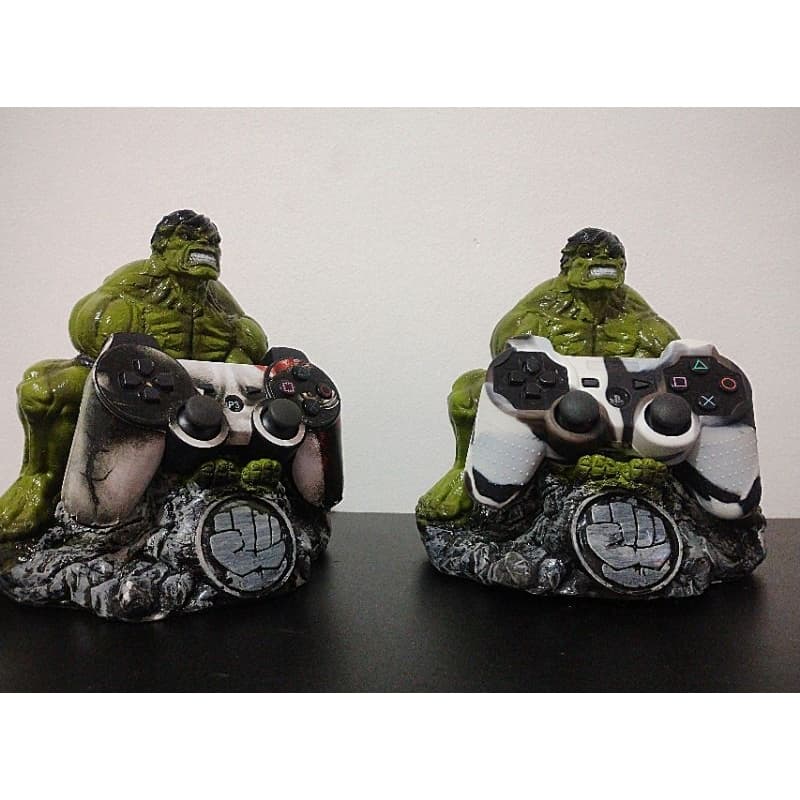SUPORTE P/ CONTROLE VÍDEO GAME PLAYSTATION E XBOX - HULK