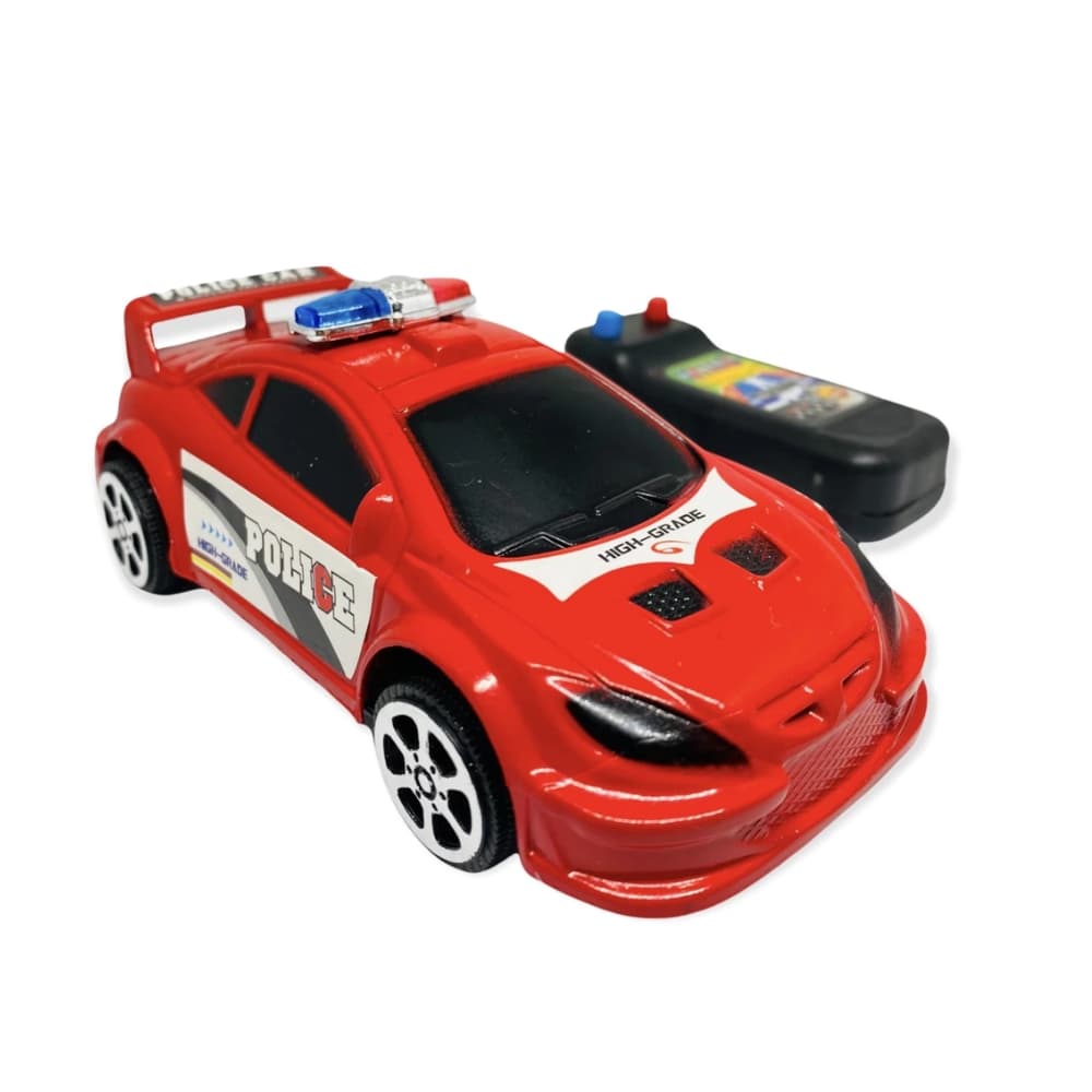 Carrinho da Polícia Controle Remoto com Fio
