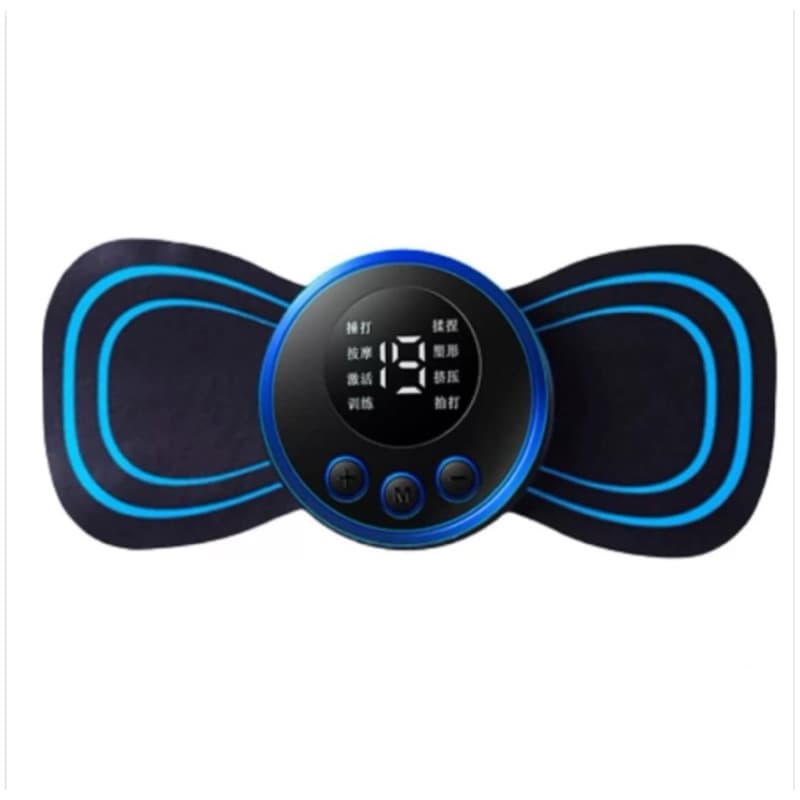 Mini Massageador Elétrico Portátil Alivio de Dor Muscular Relaxamento