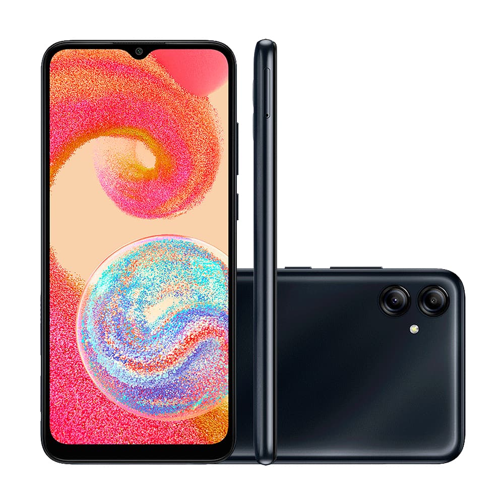 Smartphone Samsung Galaxy A04e 64GB 4G Octa-Core 3GB RAM 6,5” Câm. Dupla + Selfie 5MP - Vitrine