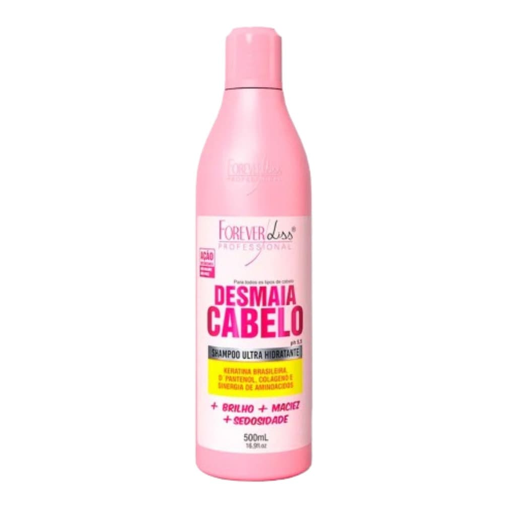 Forever Liss Desmaia Cabelo Shampoo Hidratante 500ml