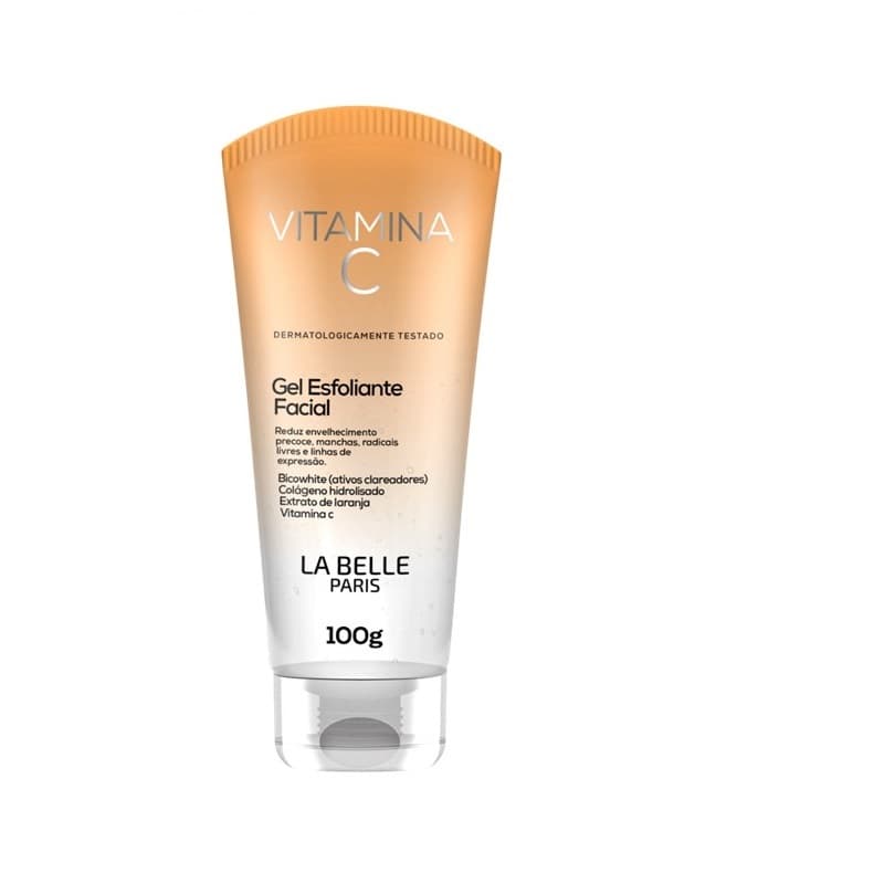 Gel Facial anti-idade Com Vitamina C toque seco La Belle
