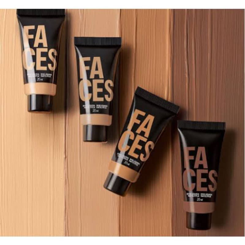 Base Líquida Matte Faces Natura FPS 8 20 ml