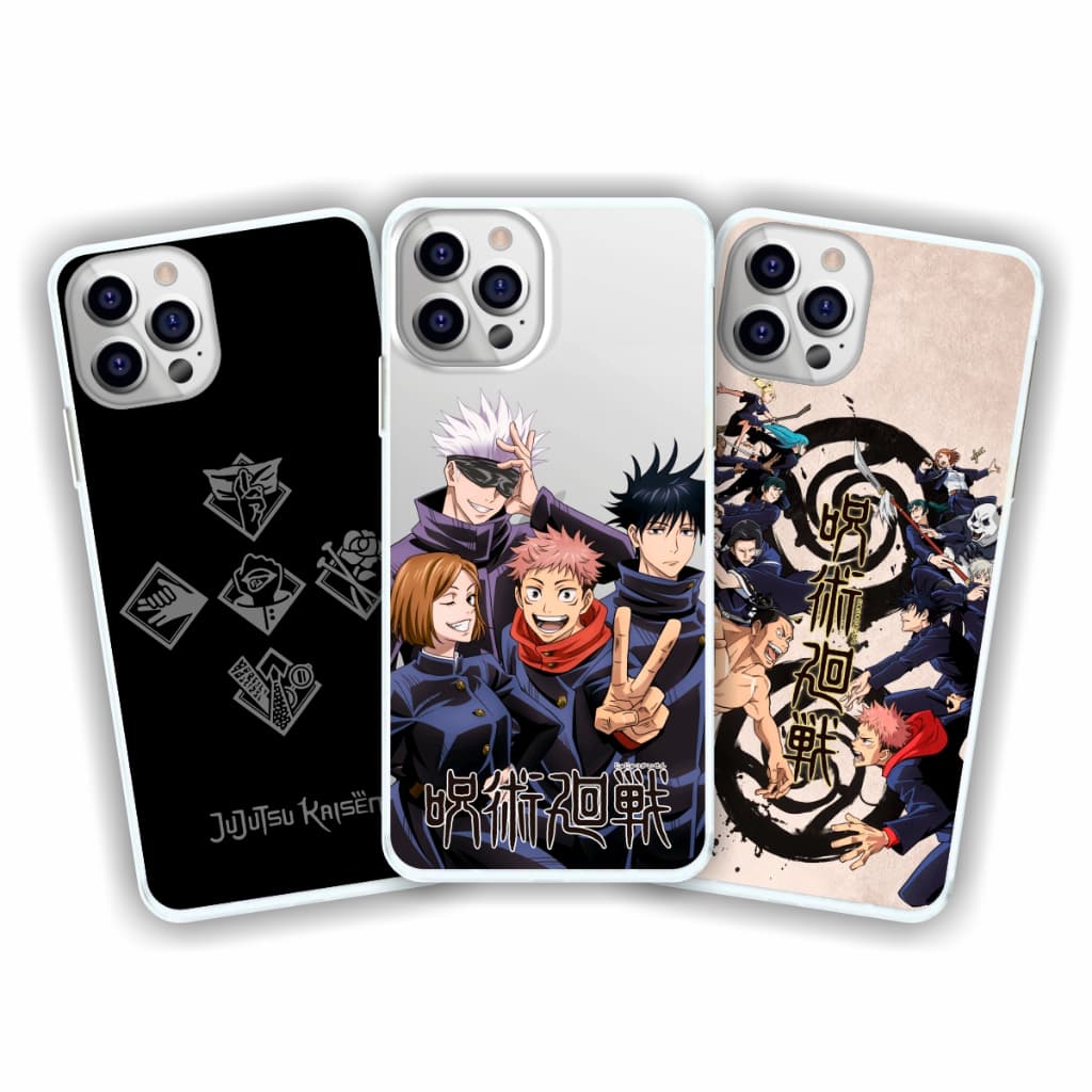 Capa de celular Jujutsu Kaisen capinha personalizada satoru gojo sukuna itadori megumi nobara capinha