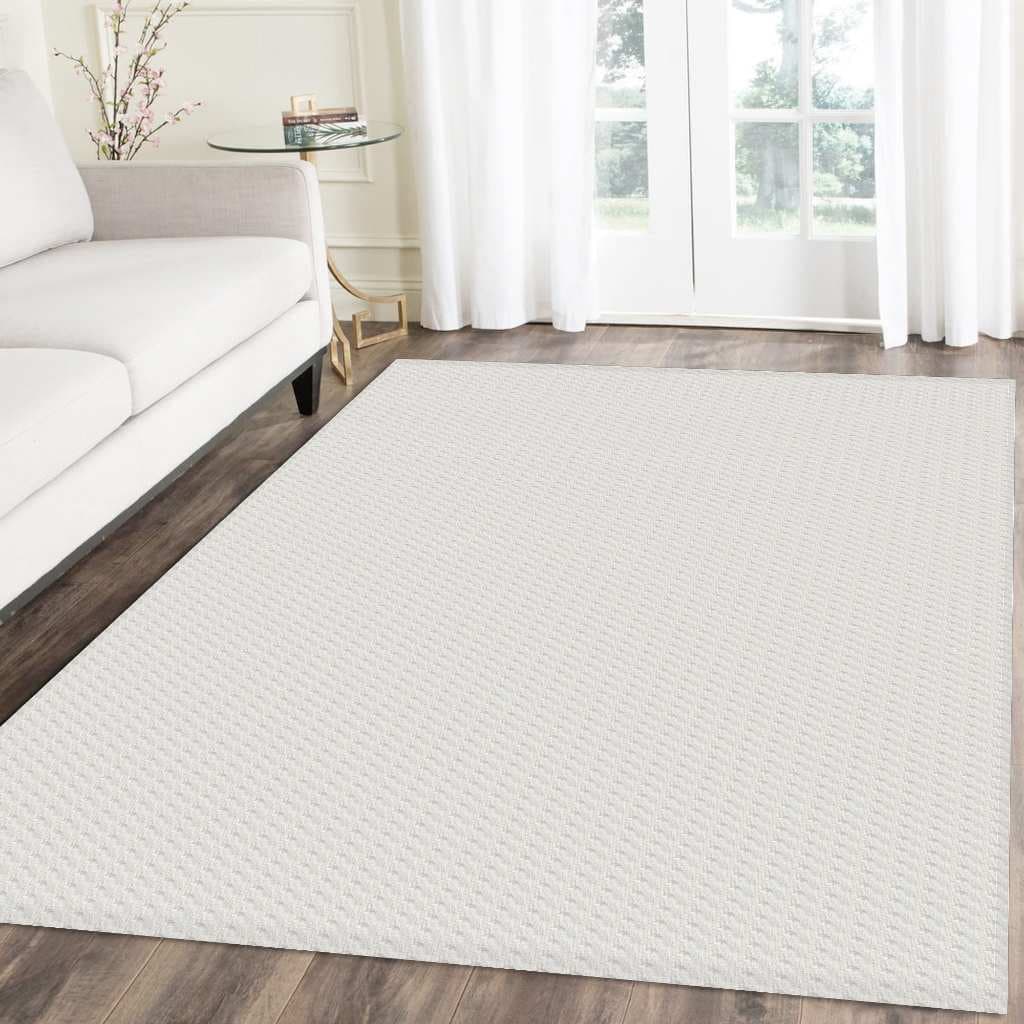 Tapete Para Sala Moderno 3,00m x 1,40m Antiderrapante Zig Zag Moderno Hall Quarto Fofinho Artesanal