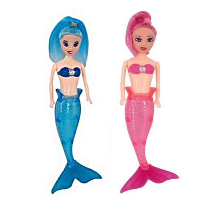 2 Bonecas Sereias Encantadas Fashion Brinquedo Articulados