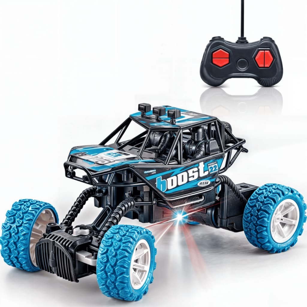 Carrinho de Controle Remoto Brinquedo Super Carro 7 Funções Varias Cores