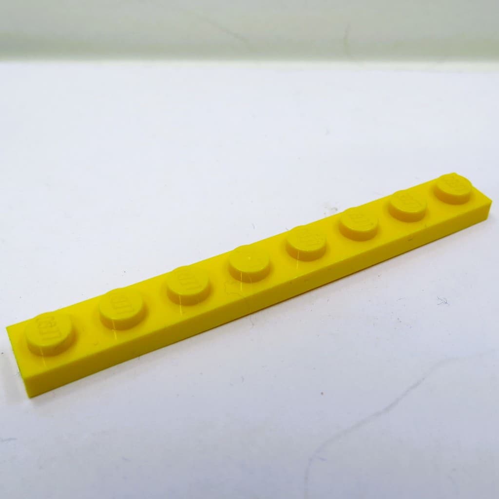 lego plate 1x8 pn 3460 original blocos de montar lote