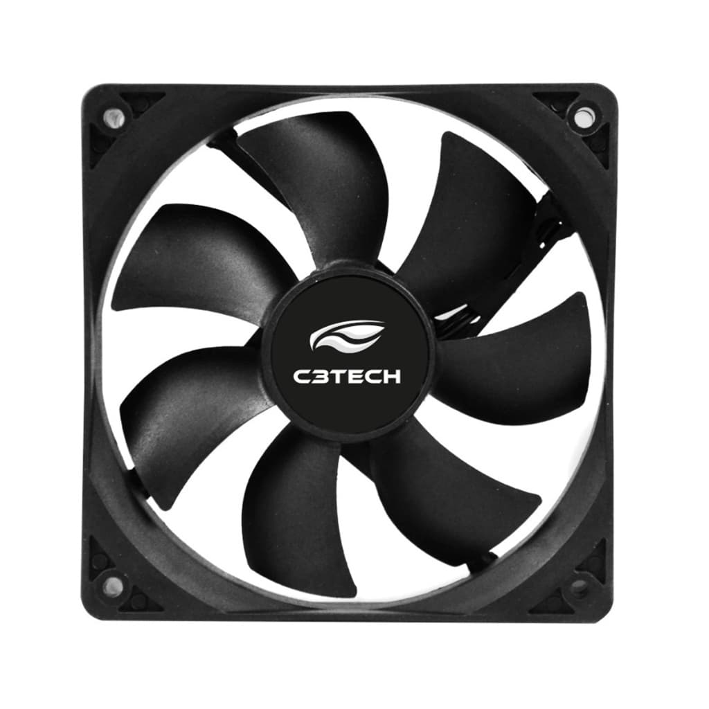 Ventoinha Cooler 120x120x25mm 12V Alta Performance e Silenciosa