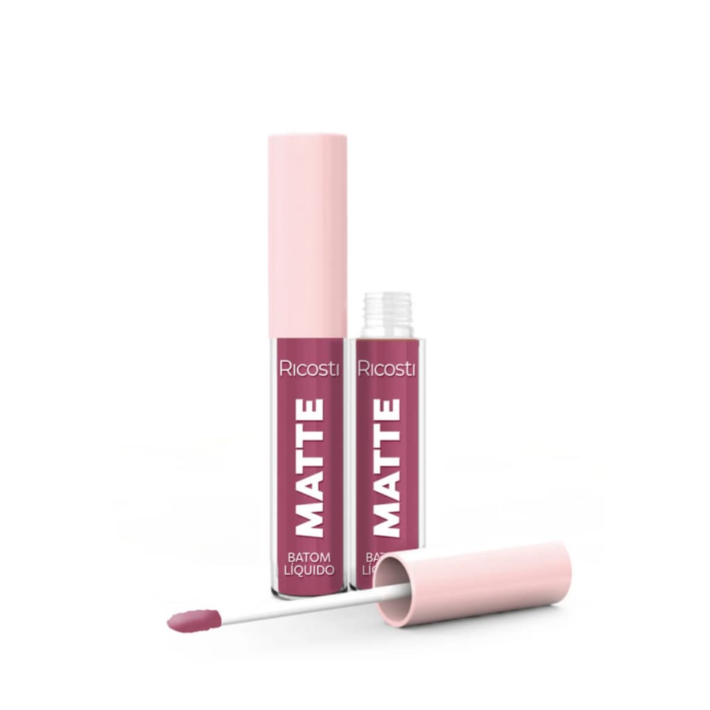 Batom Líquido Matte Vegano Ricosti Charme