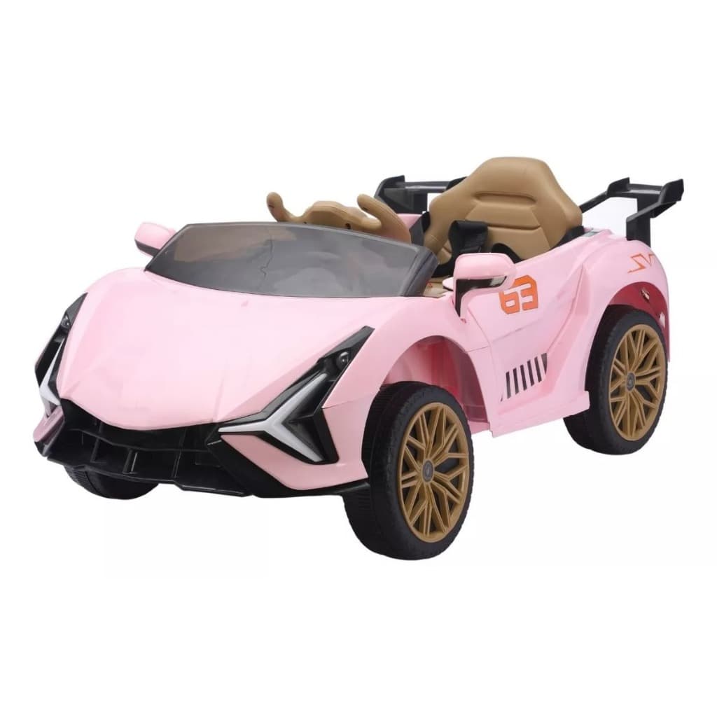 Mini Carrinho Elétrico Lambo 12v Carro Controle Remoto Luz Som