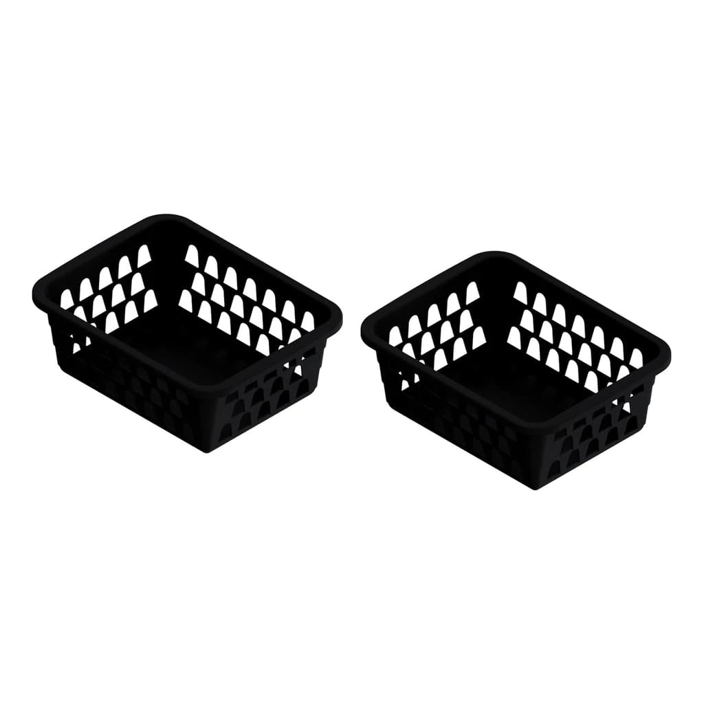 Kit 2 Cesto Organizador Pequeno Para Cozinha Lavanderia Banheiro