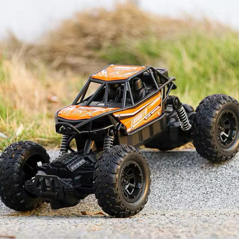 carrinho de Controle Remoto Off-Road RC Car 2.7Mhz Sem Fio Veículo Recarregável Quatro Canais Corrida carro top
