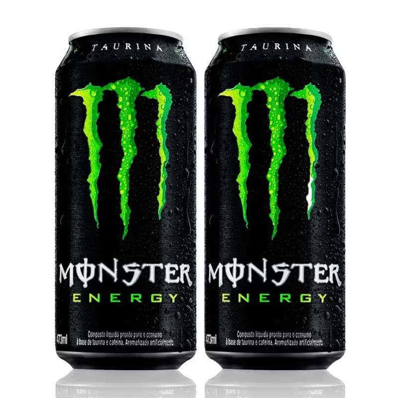 Energético Monster Energy Original com 473ml Kit 2