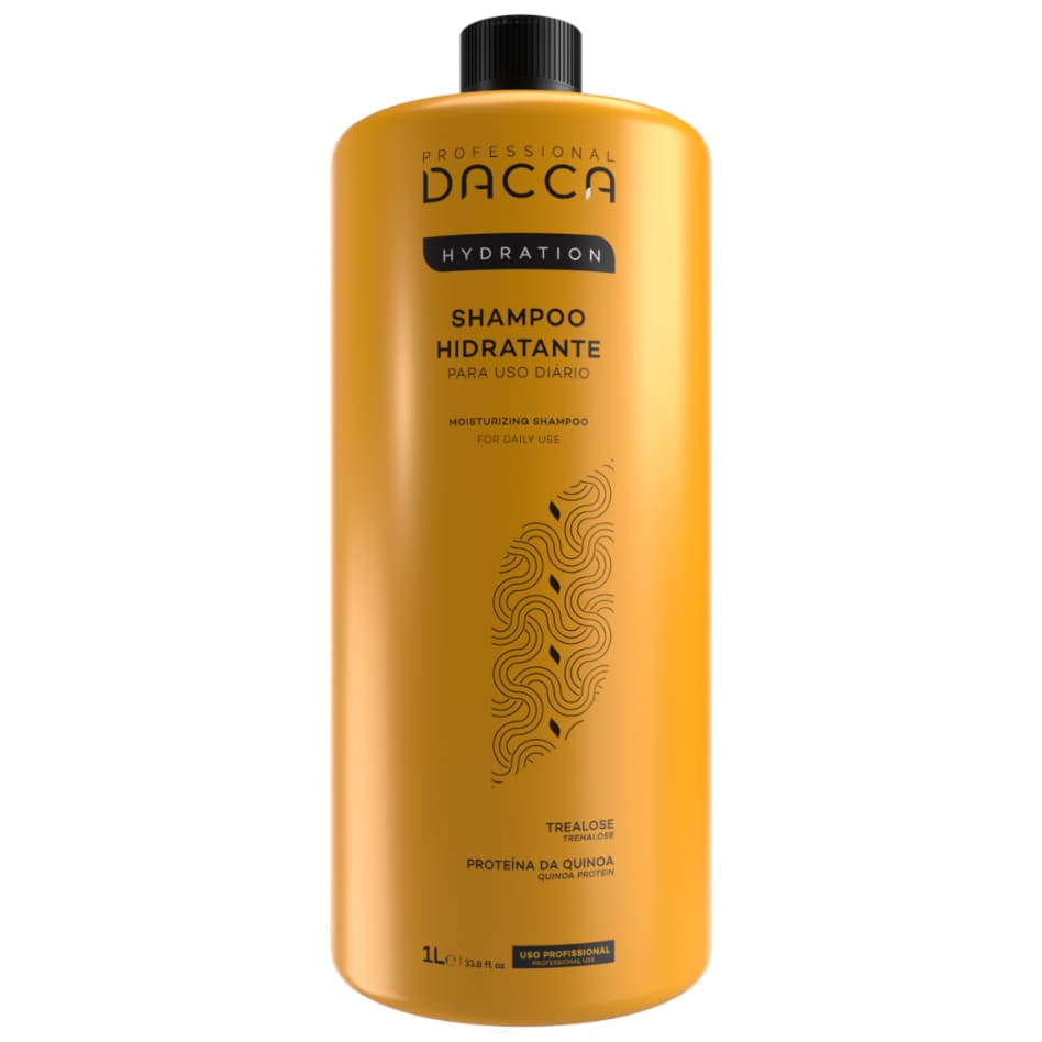 Dacca Shampoo 1 Litro Pós Química Hidratante Profissional de Salão Pós Progressiva