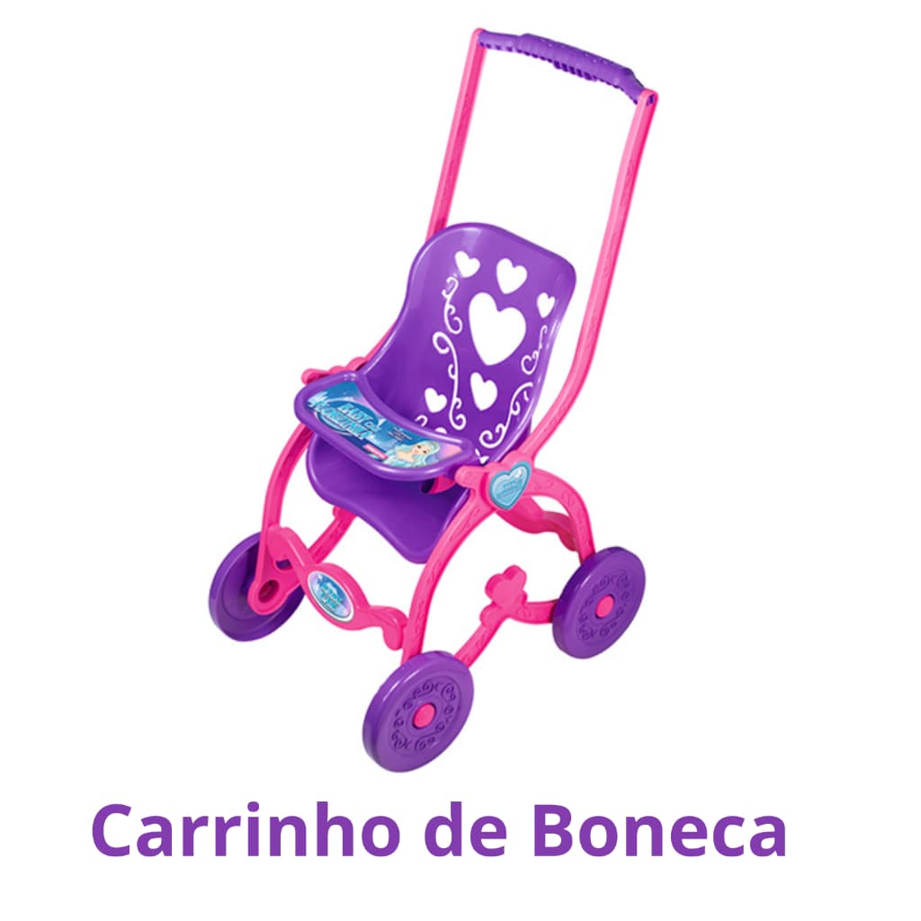 CARRINHO DE BONECA BABY ALIVE BEBÊ REBORN BRINQUEDO PREMIUM PARA CRIANÇA MENINA INFANTIL