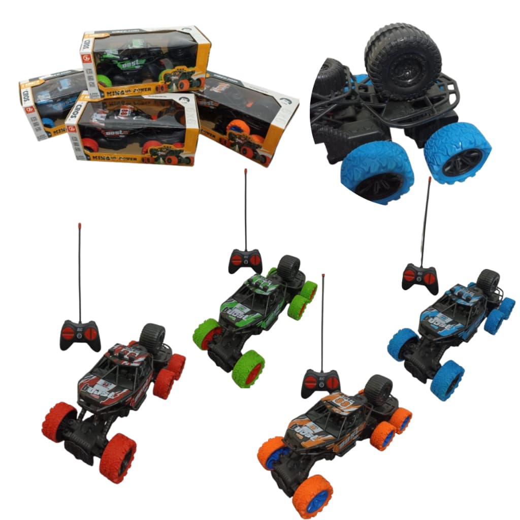 Carrinho Controle Remoto RC Buggy Monster Truck Jeep Com 6 Rodas