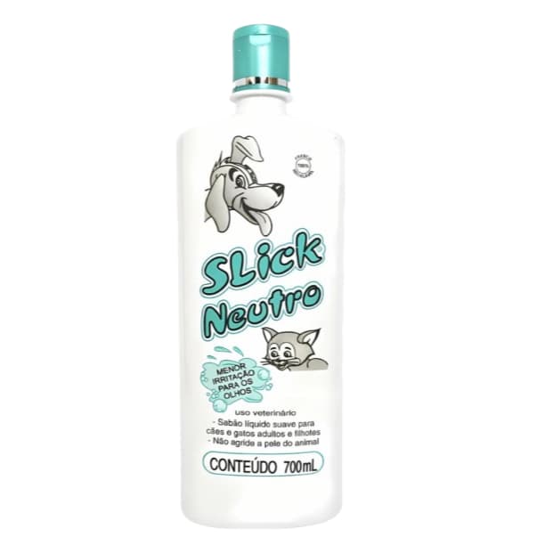 Shampoo Slick Neutro Para Cães e Gato 700 ml