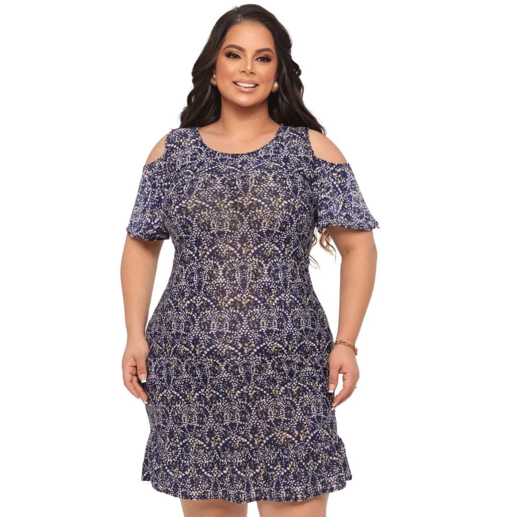 Vestido Liganete Soltinho Plus Size Estampado Barato Confortável Vestidos Liganet Lindas