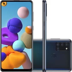 Smartphone Galaxy A21S 64GB Preto