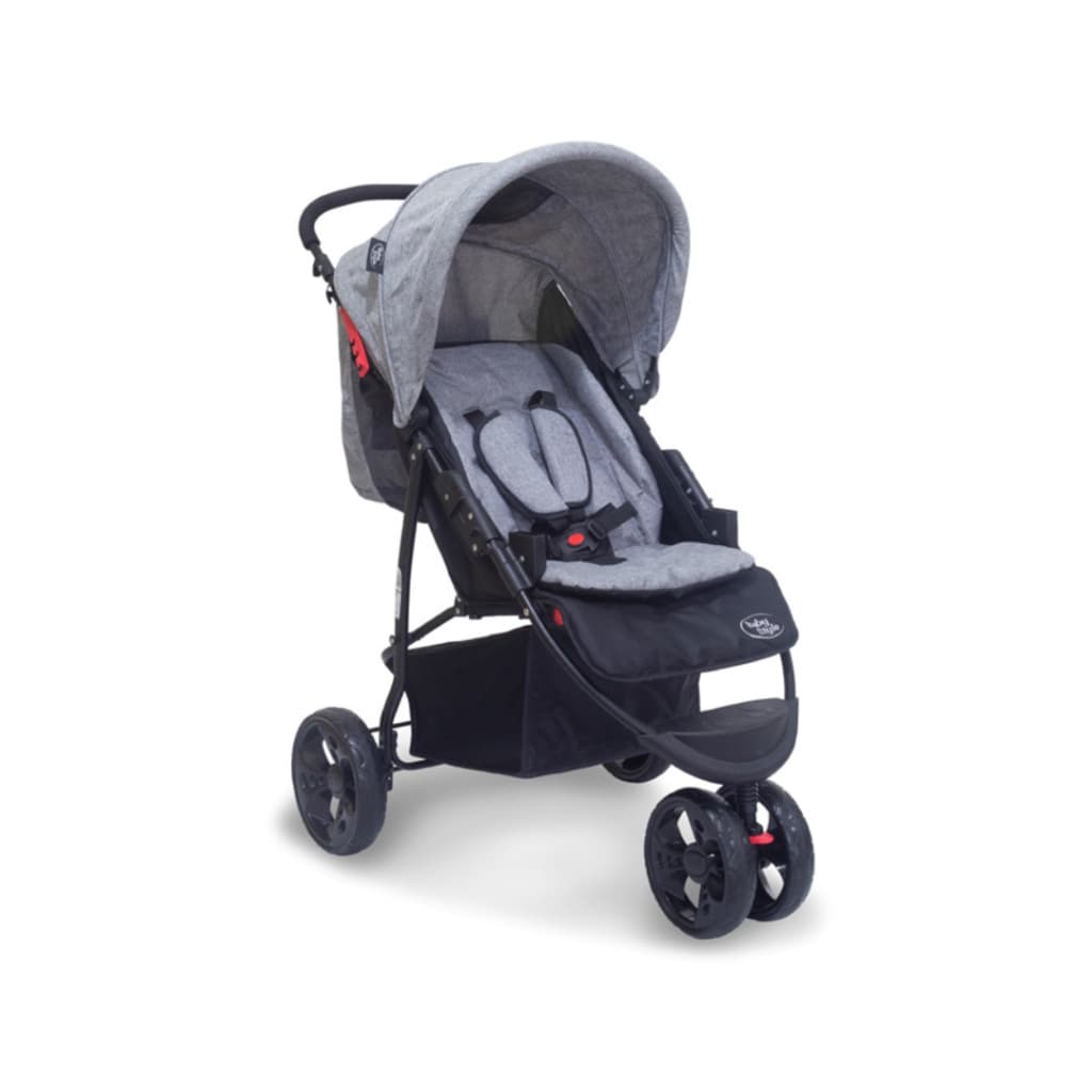 Carrinho Bebê Urban Cinza Baby Style