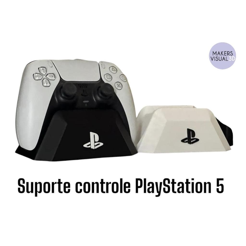 Suporte para Controle PlayStation 5 minimalista Vídeo Game Jogo Acessório