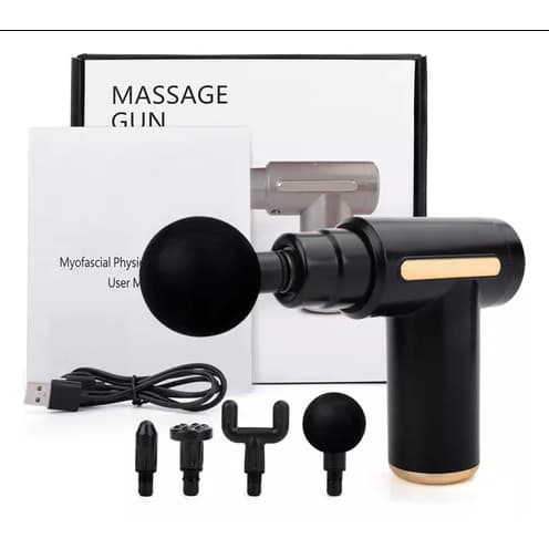 Pistola Massageadora Fisioterapia Muscular  Velocidades Bivolt Profissional