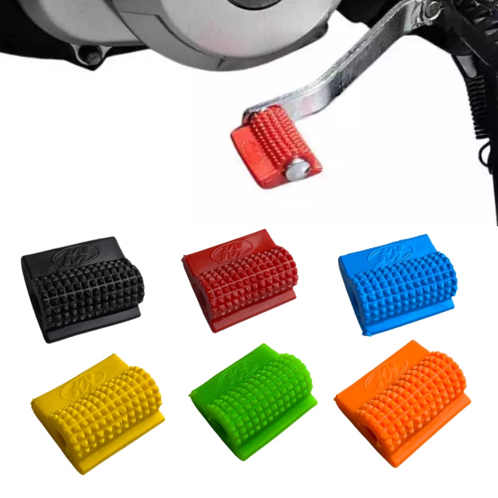 Protetor de calçado tenis sapato pedal marcha câmbio moto - Tortuga
