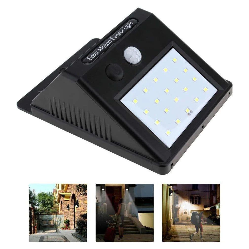 Luminária Arandela De LED Solar Externa 30 LED’s GT-LE30