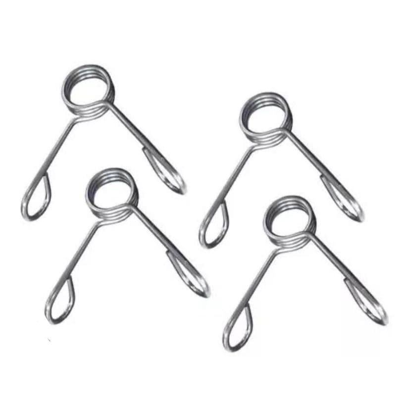 Kit 02 Presilhas Para Barra Musculação 3 Voltas Reforçada - PARA TREINO ACADEMIA