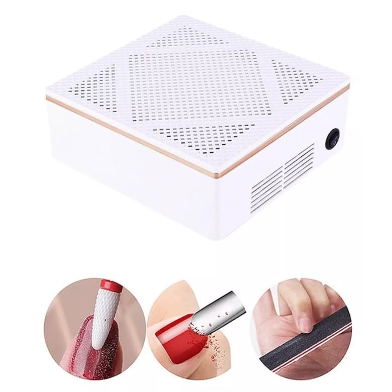 Coletor Aspirador De Pó Unhas Nail Grelha Gel Acrigel