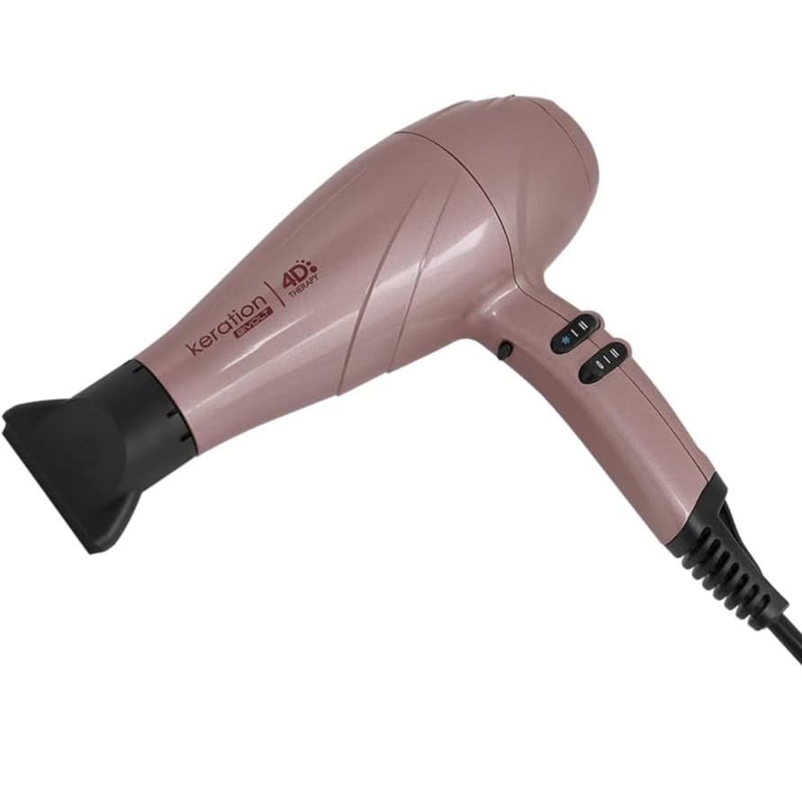 Secador De Cabelos Profissional Gama Italy Keration 4D Therapy 2500W Rosa Bivolt