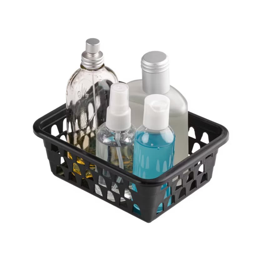 Kit 6UN Cestinho Organizador Multiuso Lavanderia Banheiro 16x12x6cm