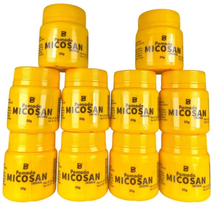 Kit Pomada Micosan Clareadora 10 unidades Original