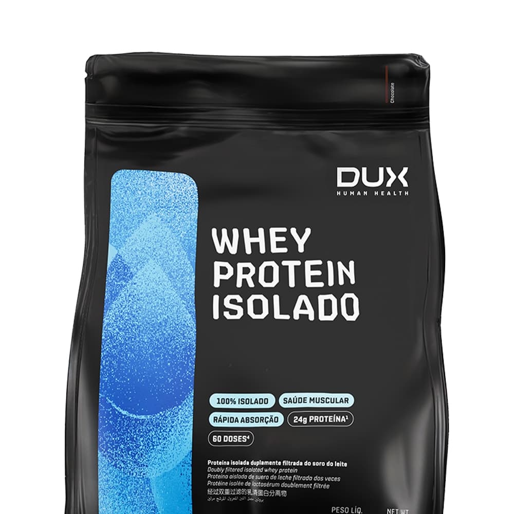 Whey Protein Isolado Dux (1,8kg) Chocolate