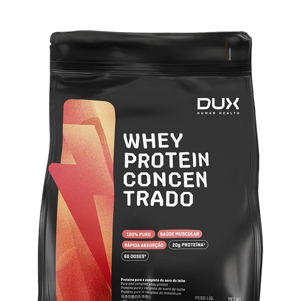 Whey Protein Concentrado Dux (1,8kg) Chocolate