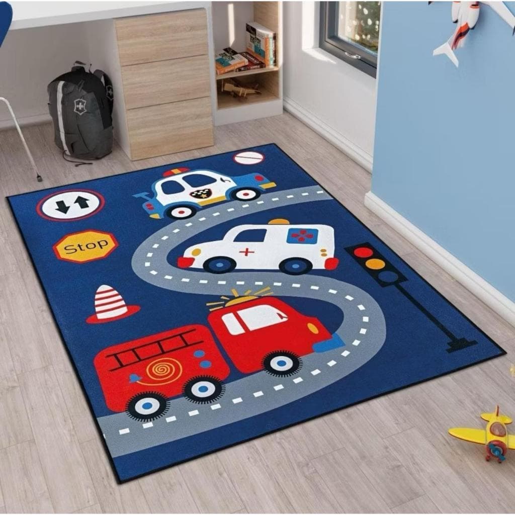 Tapete Infantil Decorativo para Quarto Sala Antiderrapante  1.40x1.00