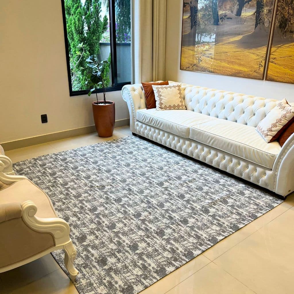 Tapete Para Sala E Quarto 2,50x2,00 Com Antiderrapante