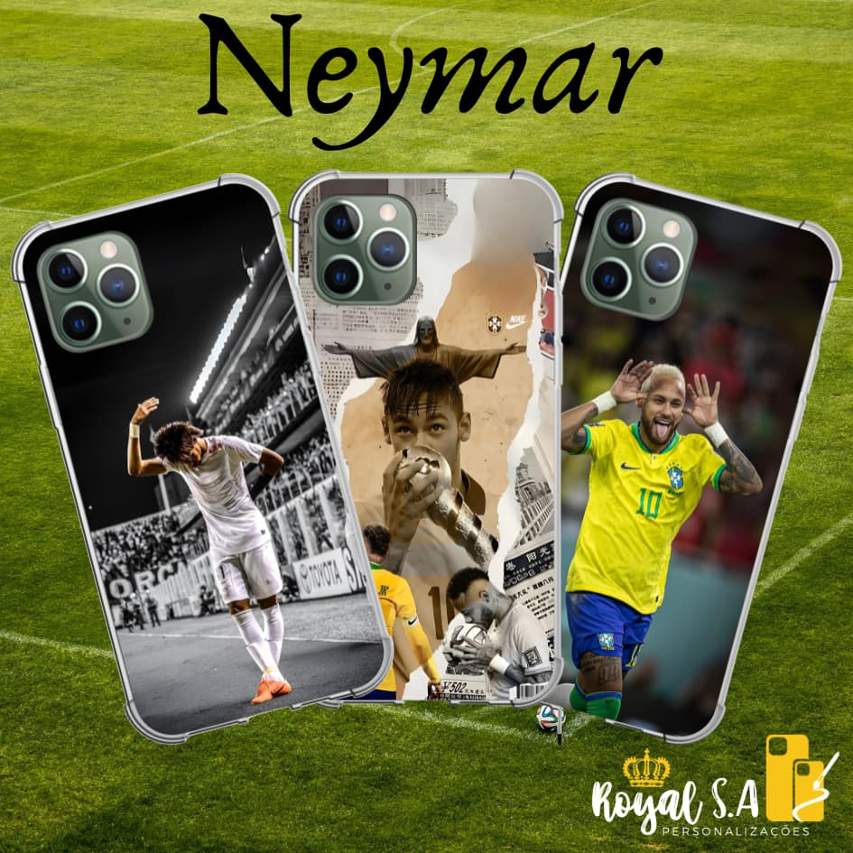 Capinha personalizada Neymar/ Ney para todos Samsung/ Iphone/ Motorola/ Xiaomi/ Realme