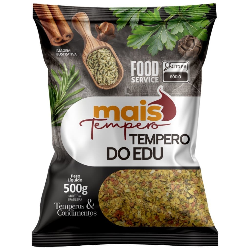 Tempero Edu Guedes Premium 1kg - Super Linha Premium Mais Tempero