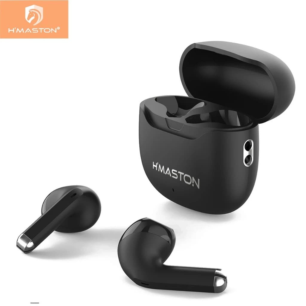 H'maston RS-48 Fone De Ouvido Tws Fone Bluetooth 5.3 Com Microfone