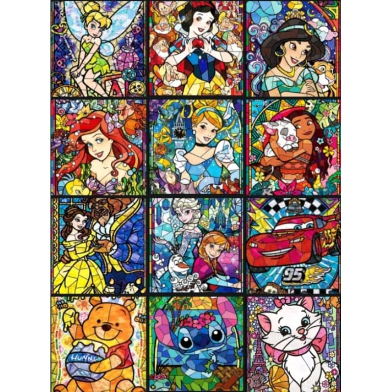 Kit Pintura De Diamante 5d tela 36x46 mosaico