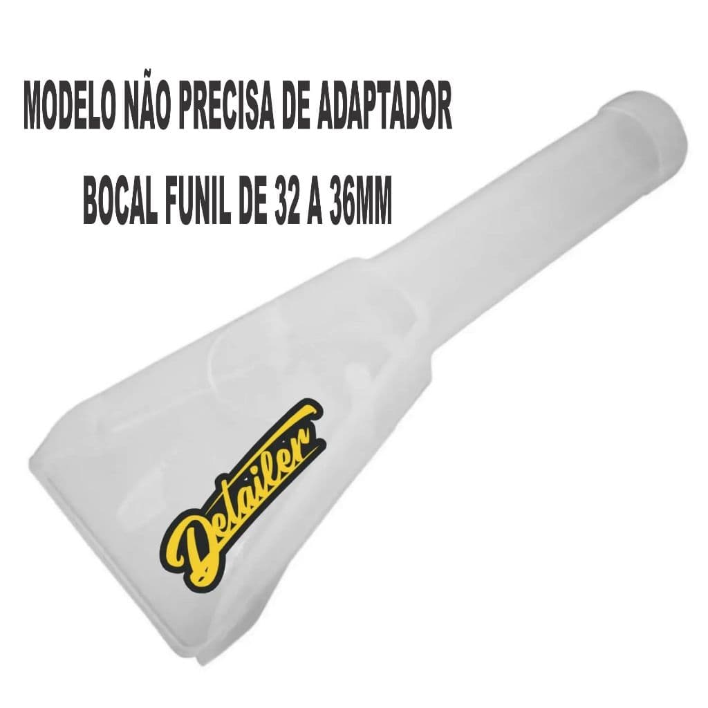 Bico Extratora Detailer - Transparente encaixe universal