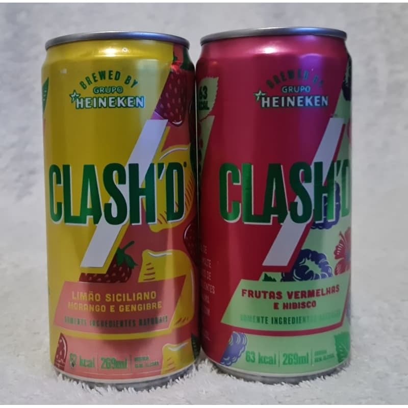 Kit 2 Latas Clash'd (Usadas)