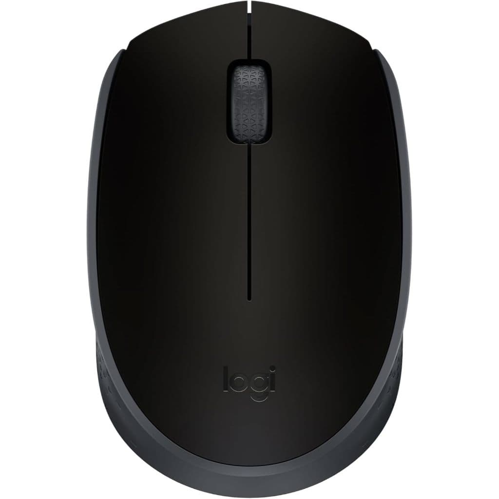 Mouse Sem Fio Logitech M170 Com Pilha Inclusa Preto Conexão USB e Pilha Inclusa