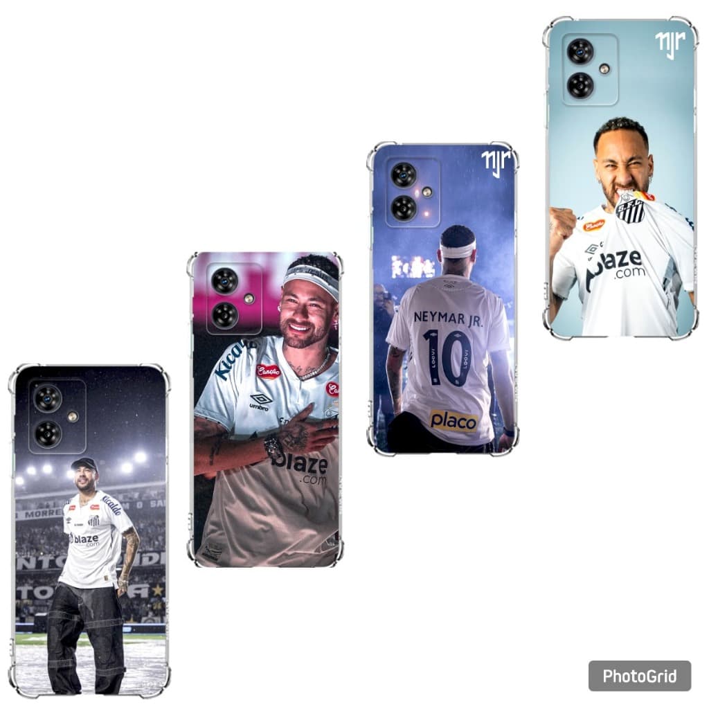 CAPA CAPINHA MOTOROLA G14 E G54 TPU DESENHOS VARIADOS CAPINHA CASE NEYMAR , NEY
