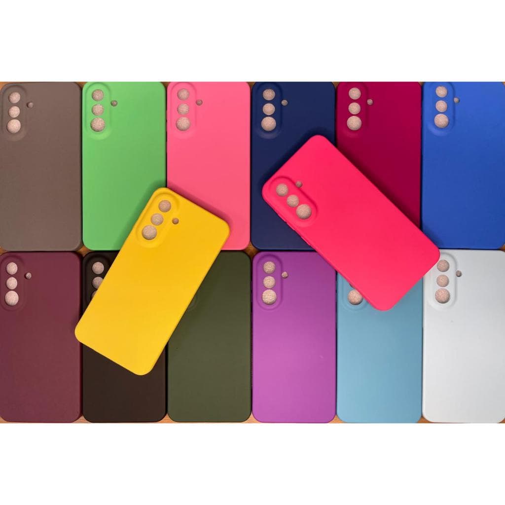 Capa Capinha Para Samsung A36 5G Silicone Aveludado Pelicula Case