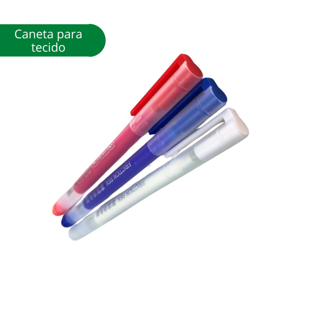 Caneta mágica para tecido que apaga com calor patchwork costura com pigmentação forte